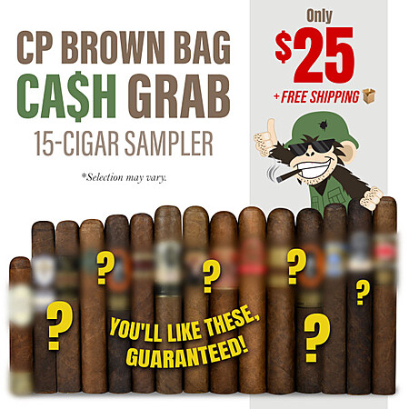 Cigar Page Brown Bag Mystery 15-Cigar Cash Grab Sampler~$25 @ Cigar ...