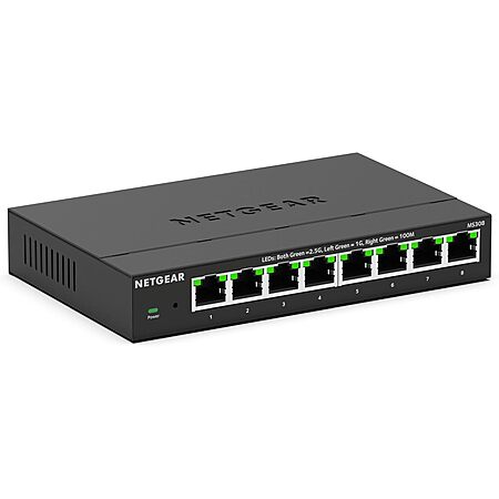 NETGEAR 8-Port 2.5G Multi-Gigabit Ethernet Unmanaged Network Switch ...