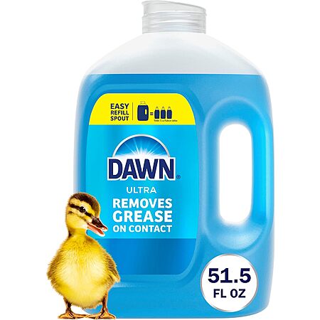 51.5-Oz Dawn Ultra Original Dish Soap Refill Jug $6.25 w/ S&S