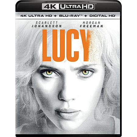 Lucy (4K Ultra HD + Blu-ray + Digital Copy) $12.99 Walmart.com