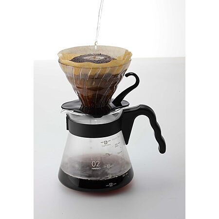 [NEW] $19.99 | Hario V60 Glass Coffee Dripper, Size 02, Black at Amazon