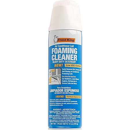 19-Oz Frost King ACF19 Air Conditioner Coil Foaming Cleaner $6.35