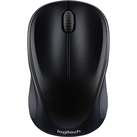 Logitech M317 Compact 2.4 GHz Wireless Mouse (Black) $12