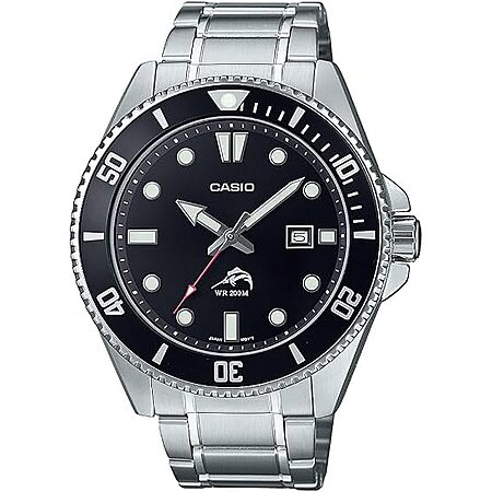 44mm Casio MDV106 Series Unisex Analog Stainless Steel Watch $66 + Free S&H