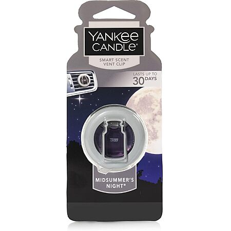 [SnS, AC] $2.70* | Yankee Candle Smart Scent Car Vent Clip Air Freshener (Midsummer's Night) at Amazon