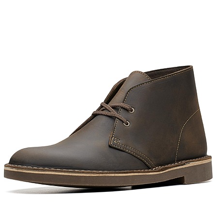 $42.99* | Clarks Men's Bushacre 2 Chukka Boots (Beeswax) at Amazon