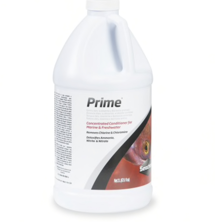 Seachem Prime Aquarium Water Conditioner 2L $33.88 petco.com with 1st repeat delivery order and free shipping