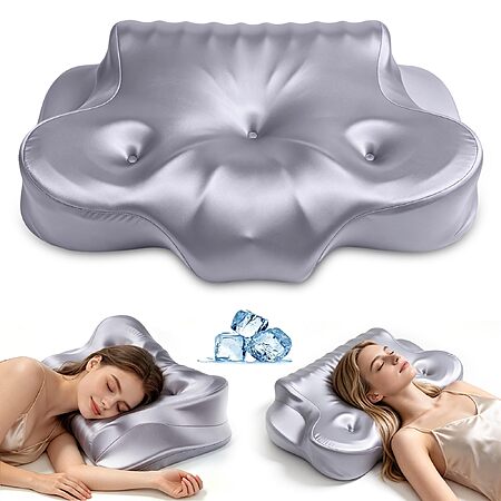 Memory Foam Cervical Pillow for Neck Pain Relief, $34.19 w/ coupon and code