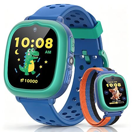 Colorful Kids Smart Watch with 2 bands & bezels, $22.99 with coupon and ...
