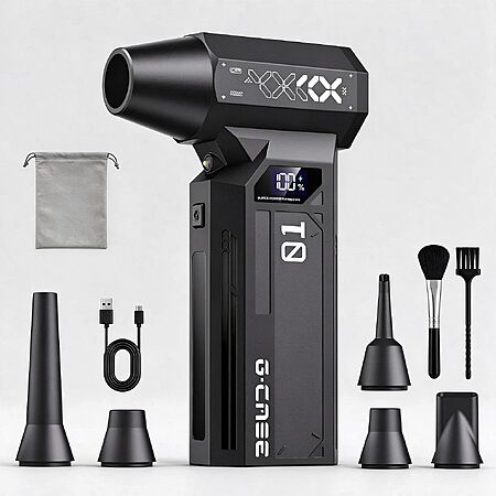 150000RPM 4-Speed Electric Air Duster, $25.99 w/ code
