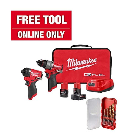 Get Milwaukee M12 Combo Kit for $138.73!