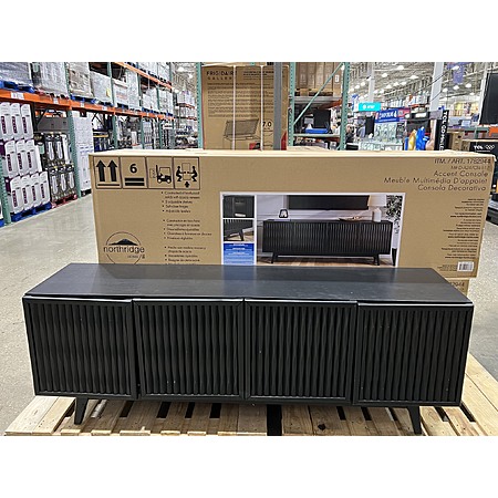 Costco - Del Rey Oaks 74” Accent Console (Black) $149.97 In store only YMMV