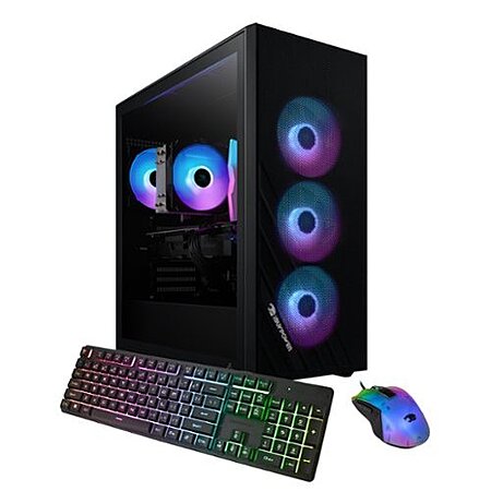 iBUYPOWER - Scale Gaming Desktop PC - AMD Ryzen 5 8400F- NVIDIA 