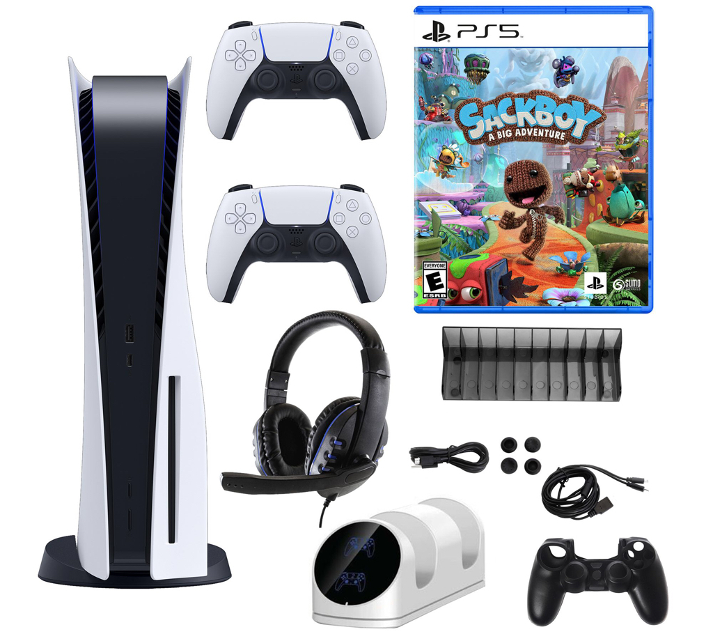 Ships 11/30 Sony PS5 Console Bundle w/ Sackboy:A Big Adventure 900$