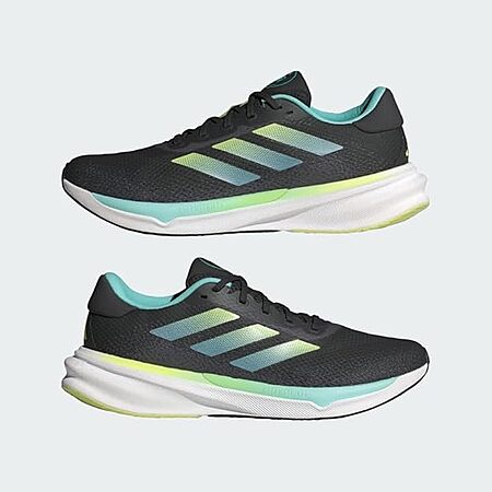 adidas Mens Supernova Stride Running Sneakers (Core Black or Crystal Sand) $44.95 + Free Shipping