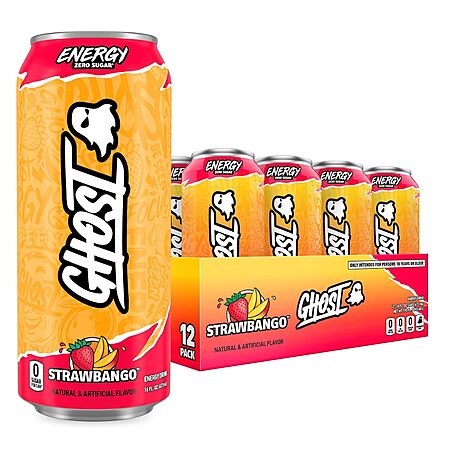 12-pk 16-oz GHOST Energy Drink (various) from 2 for $34.25 w/ S&S