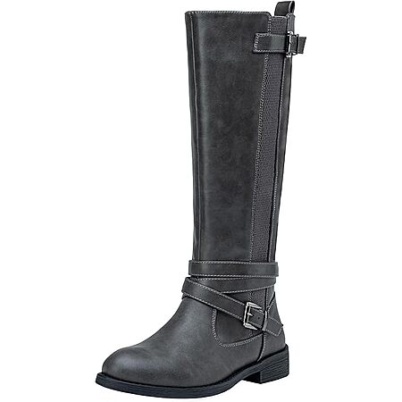 Vepose Women's Knee-High Block Heel Riding Boots w/ Side Zipper (various)