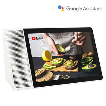 Lenovo 10" Smart Display with Google Assistant Built-In $99.97
