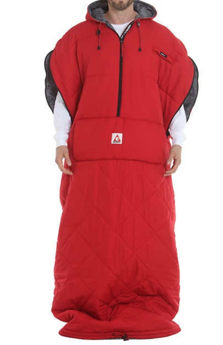 Finally!  A sleeping bag you can wear!  $55 @ Costco.com or $49.99 from Sierra.com