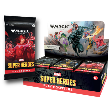 Magic: The Gathering Marvel Super Heroes Play Booster Box w/ 30 Packs $104.95 + $5 S&H