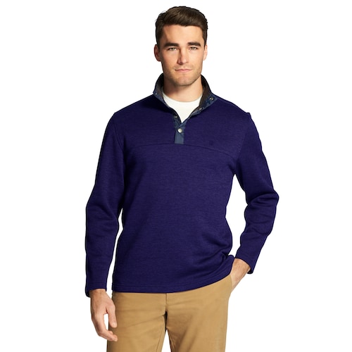 Men's IZOD Spectator Fleece Snap-Front Pullover: 3 for $37 + Free Shipping **Kohl's Cardholders**