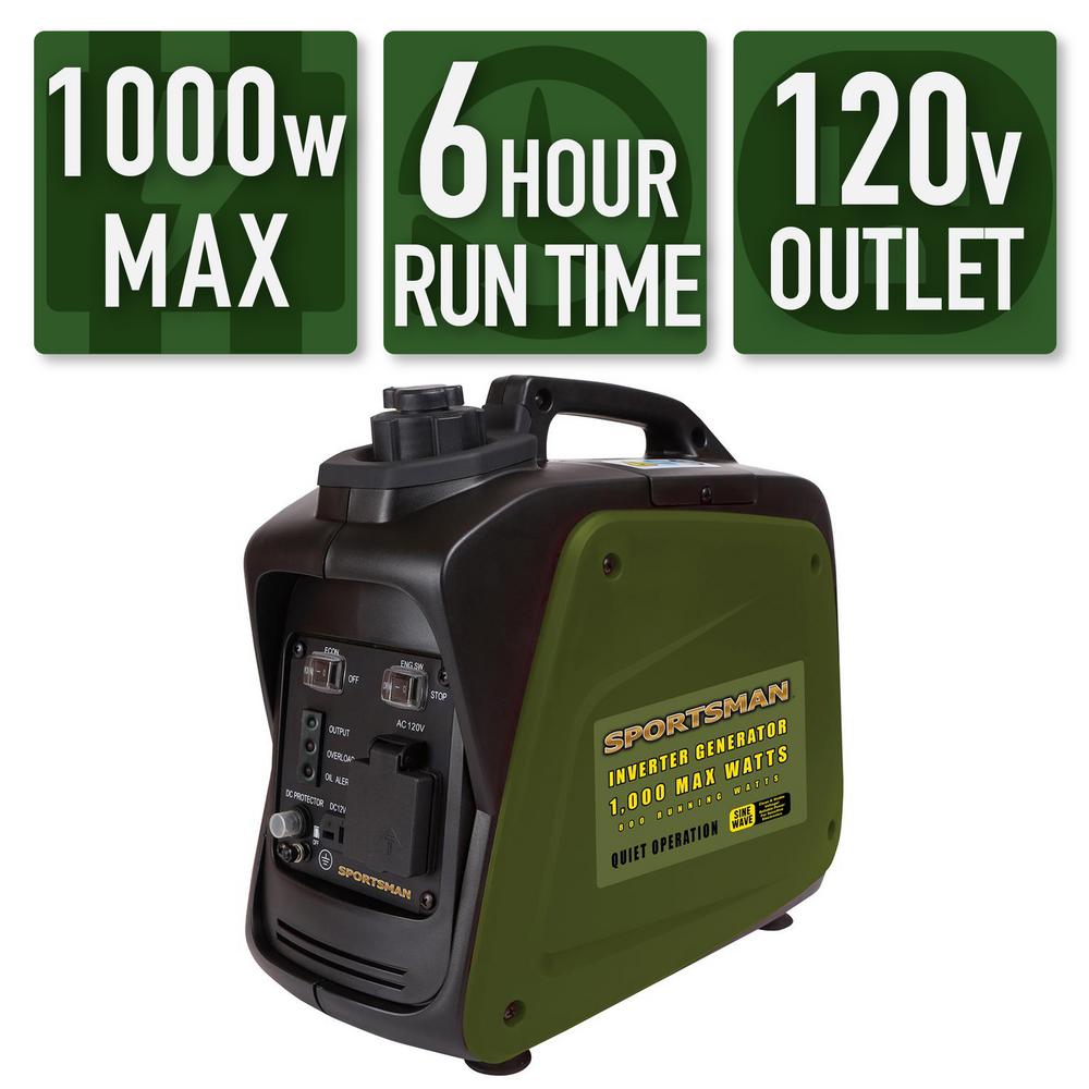 Generators: Sportsman 1,000/800-Watt Gasoline Powered Digital Inverter Generator $149 and more + Free Shipping