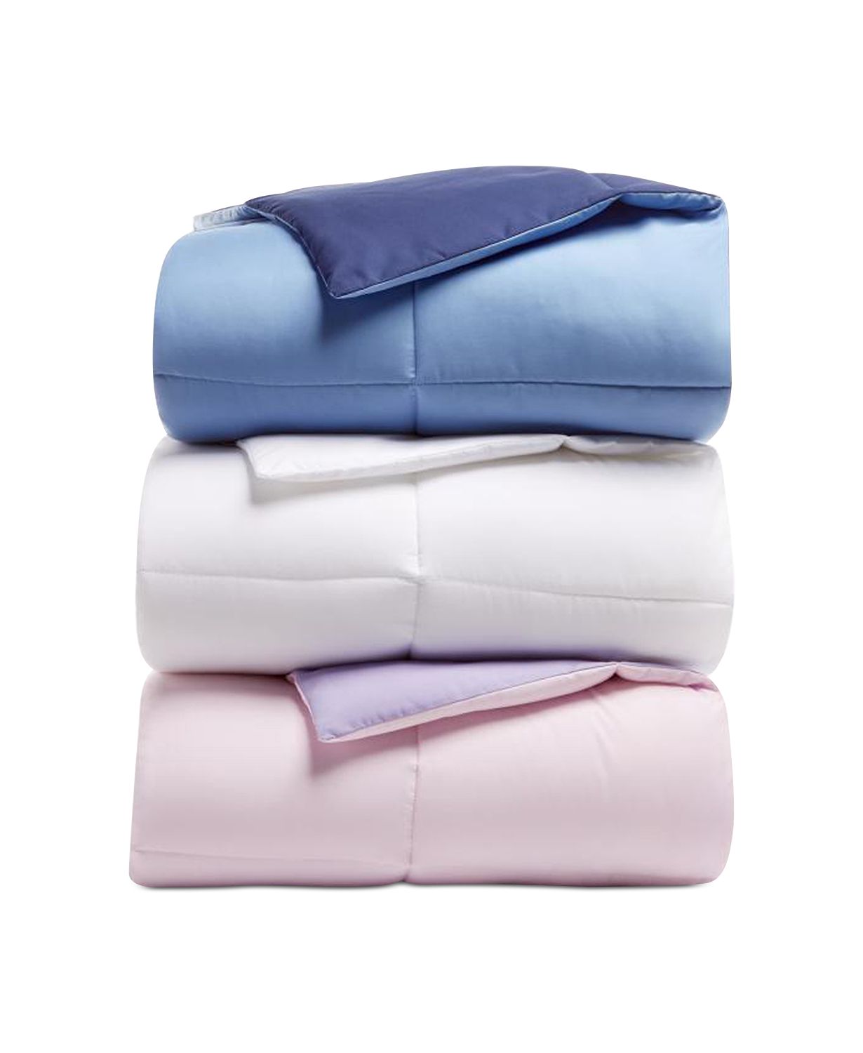 Martha Stewart Essentials Reversible Down Alternative Comforter $19.99 + Free Shipping (All Sizes)