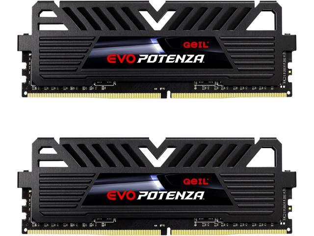 GeIL EVO POTENZA 16GB (2x8GB) DDR4-3200 CL16 RAM $59.99 + FS @ Newegg, and two more 3200/CL16 options