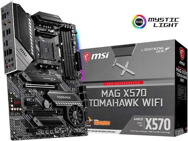 MSI MAG X570 TOMAHAWK WIFI AM4 motherboard available $219.99 + FS @ Newegg