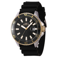 45mm Invicta Men's Pro Diver Quartz Rubber Strap Watch (Various Colors)