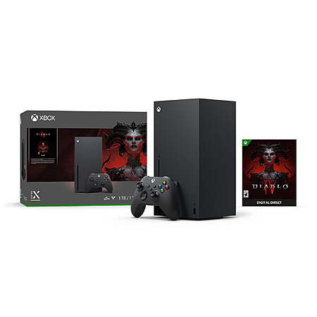 Select Walmart Stores 1TB Microsoft Xbox Series X Console with Diablo IV 349 Free Store Pickup