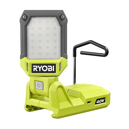 Ryobi 40V Cordless Battery Topper LED Work Light (Tool Only) Or Ryobi Cordless Topper Fan (Tool Only) $19.97 + Free Shipping