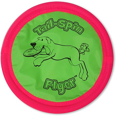 Chuckit!: 7" Petmate Booda Tail-Spin Flyer $3.99, Ultra Squeaker Ring Dog Toy $3.99 & More + Free Shipping w/ Prime