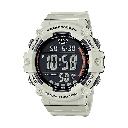 51mm Casio Men's Illuminator AE1500WH Digital Watch $22.45 