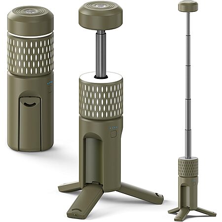 12000mAh Proran Rechargeable Collapsible Camping Lantern (Green) $25 + Free S&H