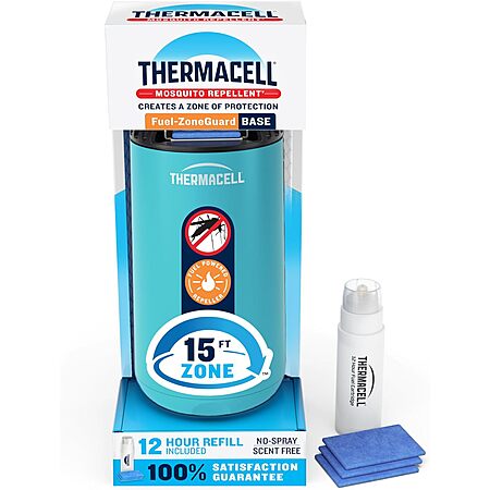 Thermacell Mosquito Repeller Patio Shield w/ 12-Hour Fuel Cartridge + 3 Mats $6.70