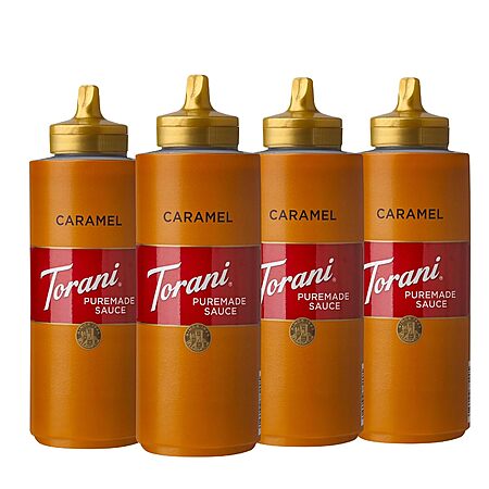 4-Pk 16.5-Oz Torani Puremade Sauce (Caramel) $11.35 w/ S&S