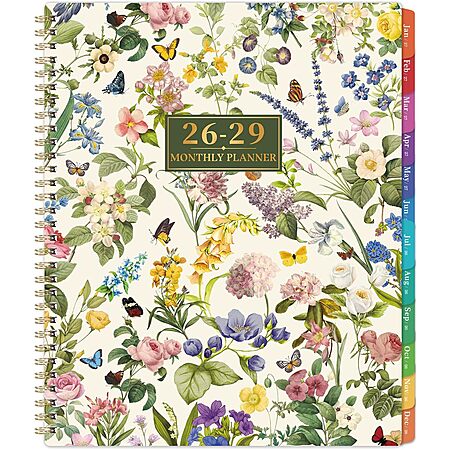 36-Month Lemome 2026-2029 Monthly Planner w/ Tabs & Pocket (9" x 11") $4