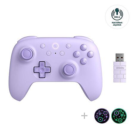 Prime Members: 8BitDo Ultimate 2C Wireless Controller for PC/Android (Purple) $24 + Free S&H