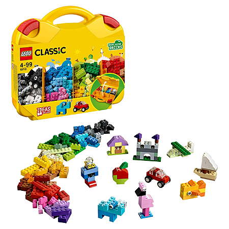 213-Pc LEGO Classic Creative Suitcase Building Kit (10713) $10 + Free Pickup