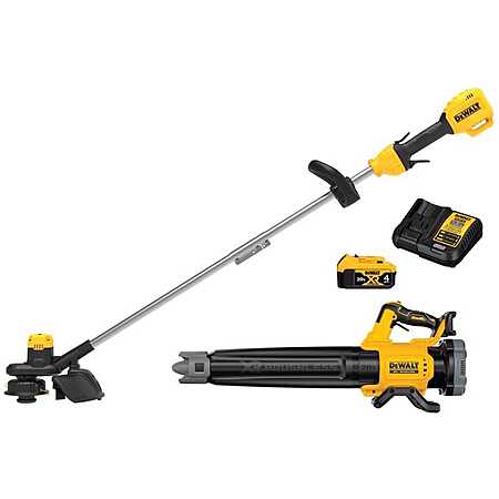 DeWALT 20V MAX XR Brushless Blower + Trimmer w/ 4Ah XR Battery & Charger $199 + Free S&H