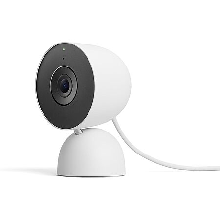 Used Like New: Google Nest Cam 2K Indoor Wired Security Camera (3rd Gen, Snow) $43.65 + Free S&H