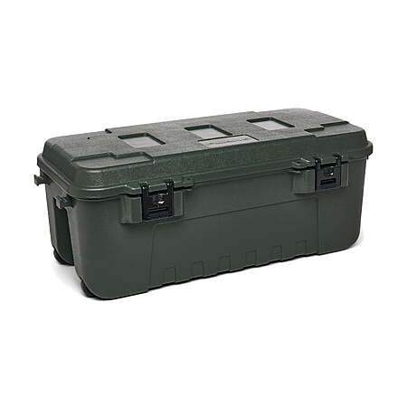 27-Gal Plano Sportsman's Trunk Lockable Storage Box (OD Green) $32.85