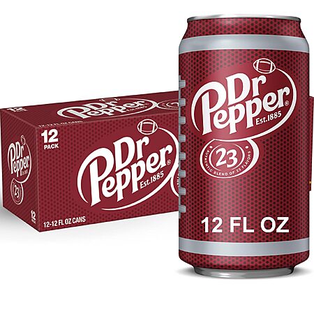 12-Pk 12-Oz Dr Pepper Soda 3 for $15.10 w/ S&S