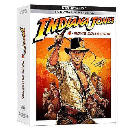 Indiana Jones 4-Movie Collection (4K UHD + Digital)