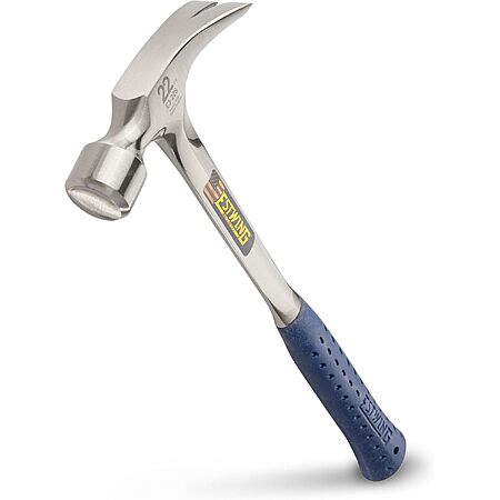 ESTWING 22 oz. Smooth Face Framing Hammer (E3-22S), Made in USA