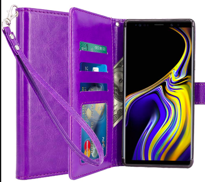 Samsung Galaxy Note 9 TPU Case, Flower Case, Wallet Case from $4.49 FS@Amazon