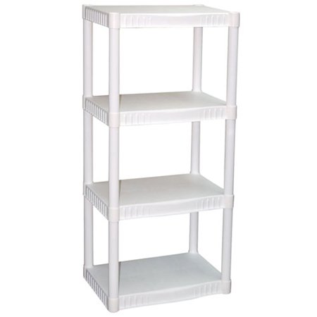 Plano 4-Tier Heavy-Duty Plastic Shelves for $14.97 @walmart