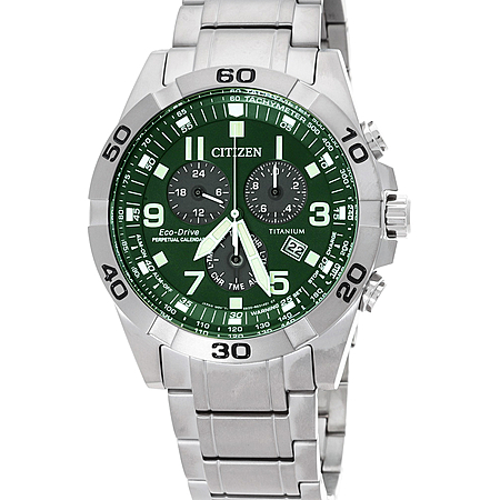 Citizen Men's Eco-Drive Super Titanium Chronograph Watch - BL5550-50X