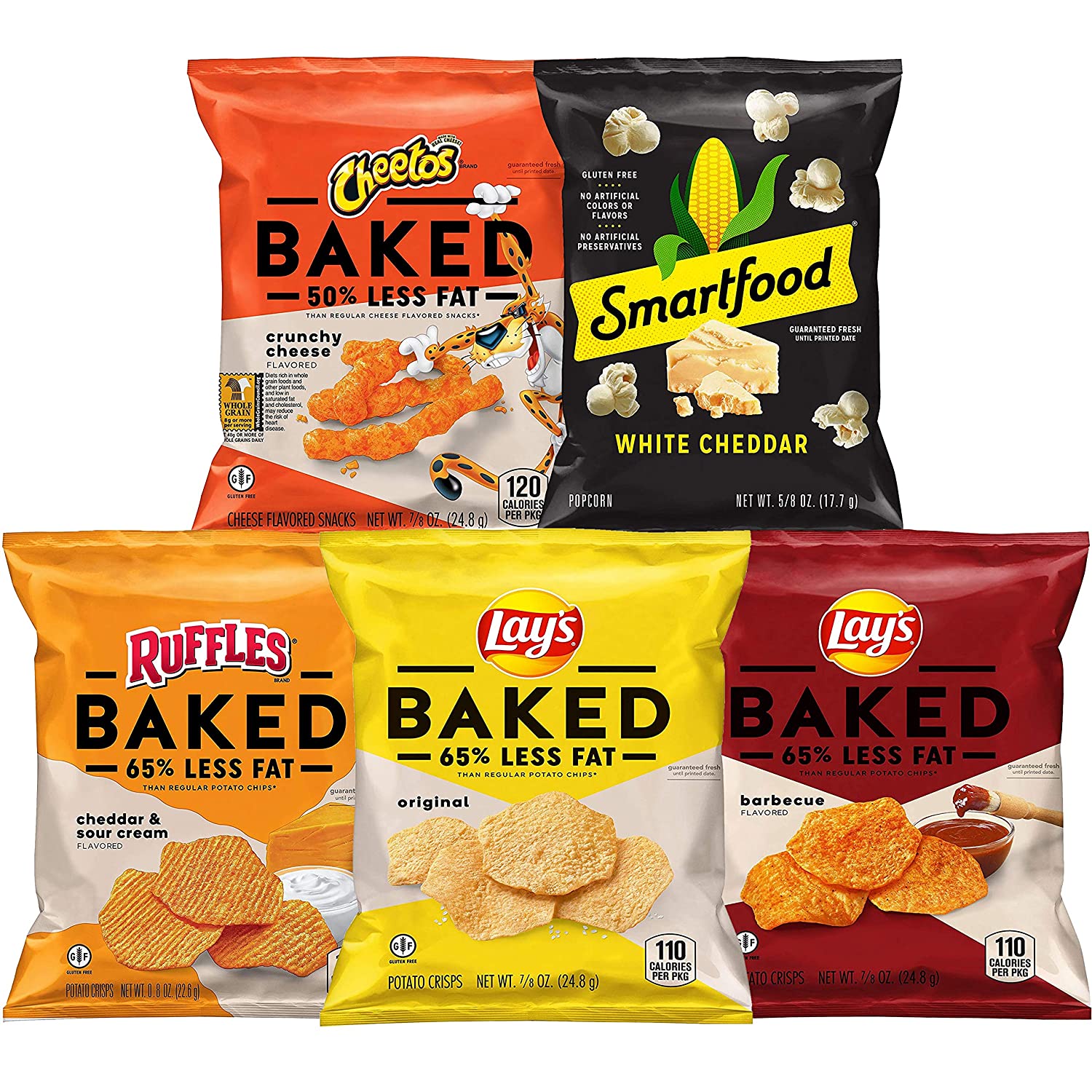40-Count Frito-Lay Baked & Popped Mix Variety Pack: $11.30 w/S&S + Free S/H